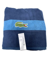 Cargar imagen en el visor de la galería, Baño Lacoste Toallas Toalla Estadar Lisa Con Raya Con Toallon De 76cm X 132cm - Unidad X 1  - BGP