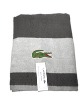 Cargar imagen en el visor de la galería, Baño Lacoste Toallas Toalla Estadar Lisa Con Raya Con Toallon De 76cm X 132cm - Unidad X 1  - BGP