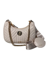 Cargar imagen en el visor de la galería, Bolso Aldo Acolchado Crossbody Crema Cadena Dorada  Monedero - BGP