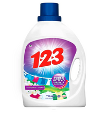 Cargar imagen en el visor de la galería, Caja Detergente 123 con Suavizante 4.65L/4P - SCG