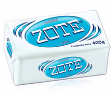 Cargar imagen en el visor de la galería, Caja Jabón de Lavanderia Zote Azul 400G/25P - SCG