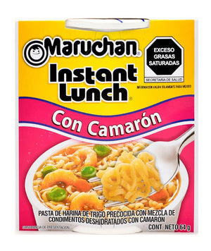 Caja sopa Maruchan sabor camarón 12P/64G - SCG