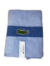 Cargar imagen en el visor de la galería, Baño Lacoste Toallas Toalla Estadar Lisa Con Raya Con Toallon De 76cm X 132cm - Unidad X 1  - BGP