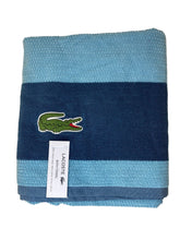 Cargar imagen en el visor de la galería, Baño Lacoste Toallas Toalla Estadar Lisa Con Raya Con Toallon De 76cm X 132cm - Unidad X 1  - BGP