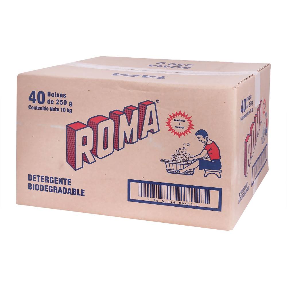Caja Detergente Roma 250g/40p
