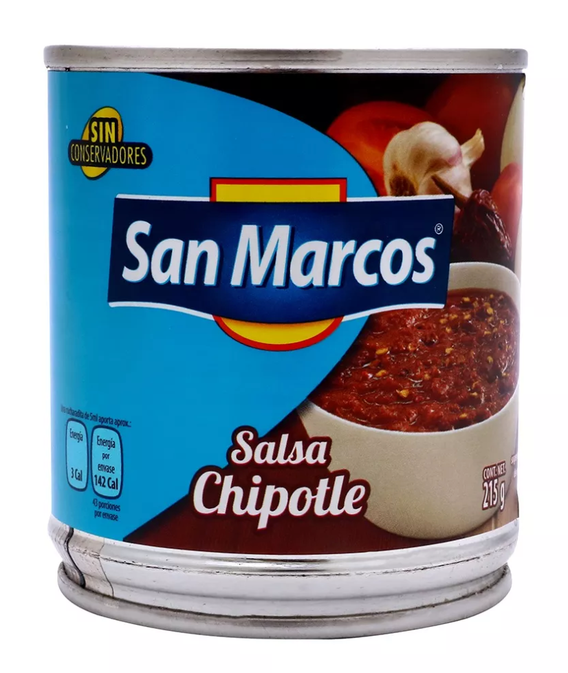 Caja Salsa Chipotle 24 Latas de 215 grs MayoreoTotal