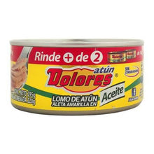 Cargar imagen en el visor de la galería, Caja atún en aceite Dolores de 295 grs en 24 piezas - Pinsa-Atún y Sardina-Pinsa-MayoreoTotal