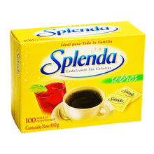 Cargar imagen en el visor de la galería, Caja de endulzante Splenda con 12 cajas de 100 sobres - Splenda-Endulzante-Splenda-MayoreoTotal