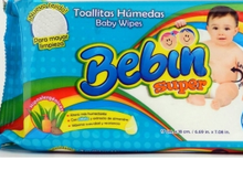 Cargar imagen en el visor de la galería, Caja de toallas húmedas Bebin en 18 paquetes de 80 toallas - Lambi-Toallas húmedas-Lambi-MayoreoTotal