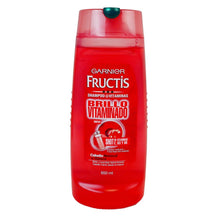 Cargar imagen en el visor de la galería, Caja Shampoo Fructis Brillo Vitamina de 650 ml con 6 Piezas - Garnier-Shampoo-Garnier-MayoreoTotal