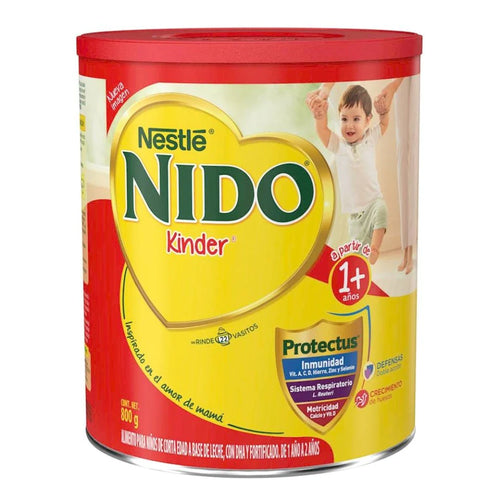 Caja Formula Láctea Nido Kinder 1 a 3 años 800G/12P - SCG