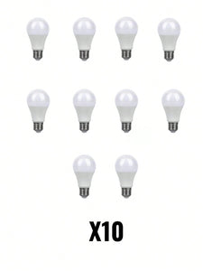 Paquete 10 Focos 10w Led Ahorrador - BGP