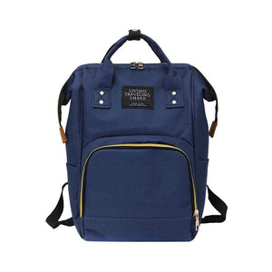 Mochila Pañalera 2 En 1 Cero Derrames Elegante  40x27x21 Cm - BGP