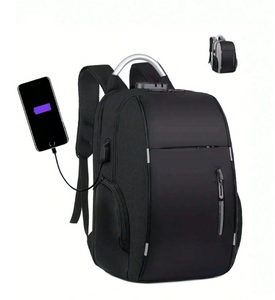 Mochila Antirrobo con Candado Negro - DRO