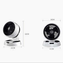 Cargar imagen en el visor de la galería, Ventilador Piso Mesa Portátil Plastico Oficina Blanco Ven19 - BGP