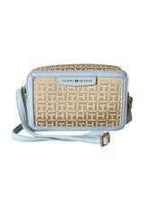 Cargar imagen en el visor de la galería, Bolsa Tommy Hilfiger Monograma Azul Claro Crossbody Original  - BGP