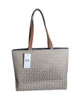 Cargar imagen en el visor de la galería, Bolsa Tote Tommy Hilfiger Monogram Café &amp; Camel - BGP