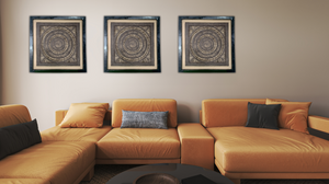 Arte De Pared con Papel Amate Mexicano Hecho a Mano - BGP