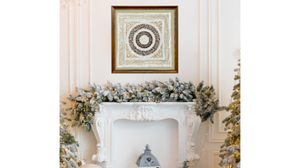 Papel de Corteza de Árbol en Cuadro Decorativo - BGP