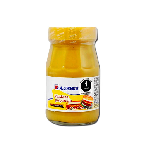 Caja Mostaza Mccormick 210G/24P - SCG