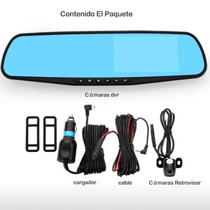 Retrovisor con camara delantera y de reversa. - BGP
