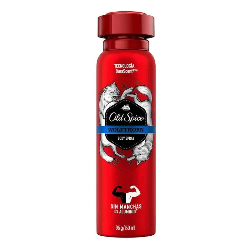 Caja Desodorante Spray Old Spice Wolfthorn 96G/12P