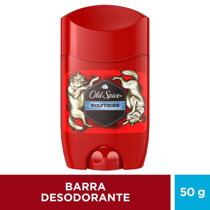 Caja Desodorante Old Spice Barra Deo Wolfth 50M/12P