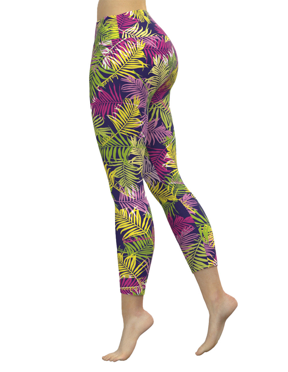 Leggins Estampados Hojas de Verano - DRO