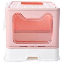 Cargar imagen en el visor de la galería, Arenero Cuadrado Para Gato Bandeja Sanitaria Facil Limpieza - BGP