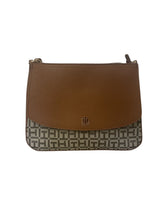 Cargar imagen en el visor de la galería, Bolso Tommy Hilfiger Original Café con Monograma – Crossbody Clásico Elegante - BGP