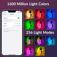 Cargar imagen en el visor de la galería, Lámpara De Caracol Con Luz Rgb Con Bocina Conexion Bluetooth - BGP