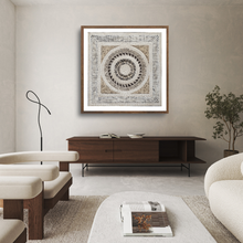 Cargar imagen en el visor de la galería, Arte Mural Mexicano de Pared Hecho a Mano, Decoración Artesanal Para Pared, Arte Otomí Moderno (SIN MARCO) de 72 cm 72 cm) - BGP