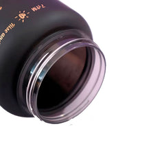 Cargar imagen en el visor de la galería, Set de 3 botellas motivadoras negras - BGP