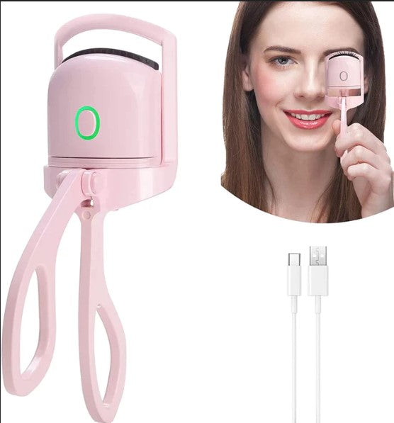 Rizador de Pestañas Eléctrico Rosa - DRO
