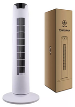 Cargar imagen en el visor de la galería, Ventilador De Torre Oscilante Regulable 3 Velocidades Blanco - BGP