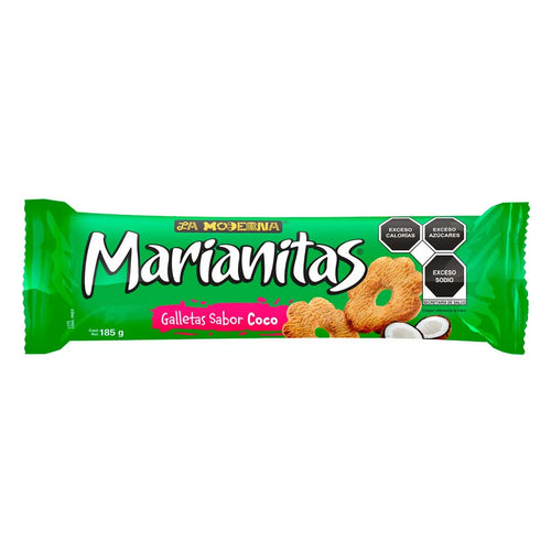 Caja Galletas Marianitas Coco 185G/20P