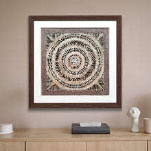 Cargar imagen en el visor de la galería, Arte Mural Mexicano en Papel Amate Hecho a Mano-Arte Mexicano Moderno (SIN MARCO) de 40 CM X 40 CM-con Nudos - BGP