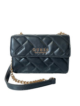 Cargar imagen en el visor de la galería, Bolsa Clutch Guess Acolchada Cadena Dorada Original Importada - BGP