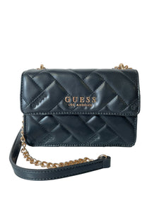 Bolsa Clutch Guess Acolchada Cadena Dorada Original Importada - BGP