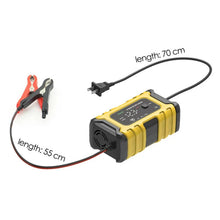 Cargar imagen en el visor de la galería, Cargador reparador de bateria para auto y motocicleta - BGP