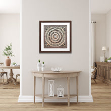 Cargar imagen en el visor de la galería, Arte Mural Mexicano en Papel Amate Hecho a Mano-Arte Mexicano Moderno (SIN MARCO) de 40 CM X 40 CM-con Nudos - BGP