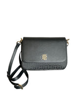 Cargar imagen en el visor de la galería, Bolsa Crossbody Tommy Hilfiger Negra con Monograma - BGP