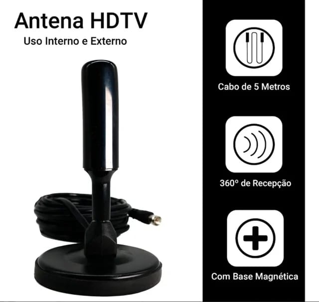 Antera Recibir Tv Digital Interior O Exterior Alta Calidad - BGP