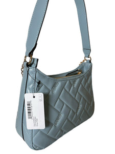 Bolsa Guess Azul Cadena Dijes Glam Chic Original Importada - BGP