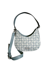 Cargar imagen en el visor de la galería, Bolsa Shoulder GUESS Azul Claro con Monograma - BGP
