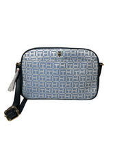 Cargar imagen en el visor de la galería, Bolsa Tommy Hilfiger Azul Monograma Crossbody Original - BGP