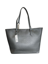 Cargar imagen en el visor de la galería, Bolsa Tote GUESS Gris con Franja Central - BGP