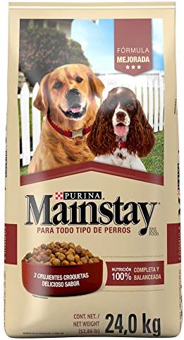 Bulto 24K de alimento en croquetas para perro de todas las etapas Purina Mainstay