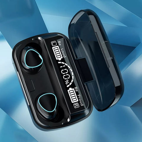 AUDIFONOS INALAMBRICOS M10 CON POWERBANK - DRO