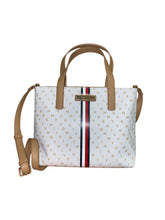 Cargar imagen en el visor de la galería, Bolsa TOMMY HILFIGER Blanca con Monograma - BGP